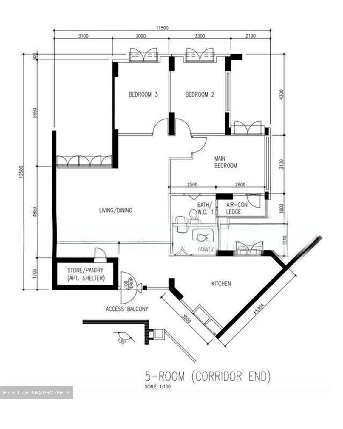 Blk 122E Rivervale Bank (Sengkang), HDB 5 Rooms #604734401